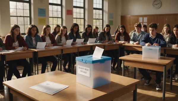Les élections des délégués de classe au lycée
